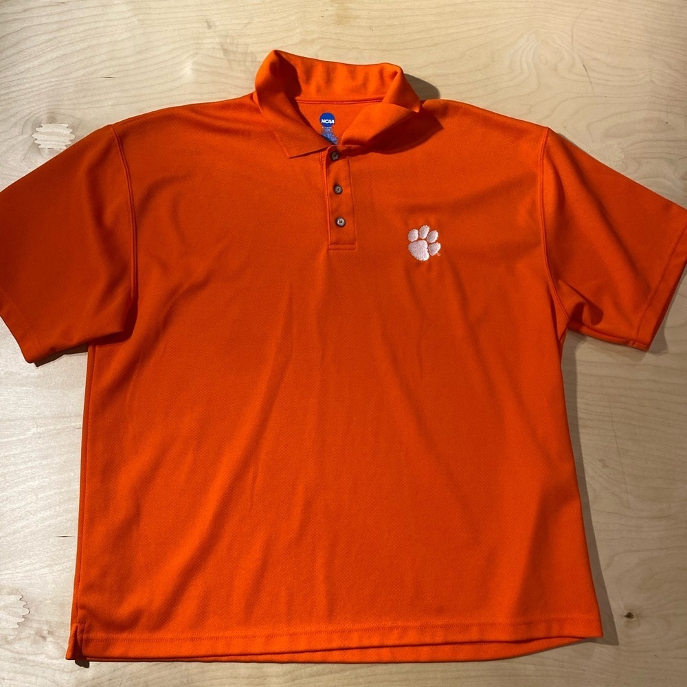 NCAA by KA Inc Orange Polo Shirt with Paw Logo XL (MY)